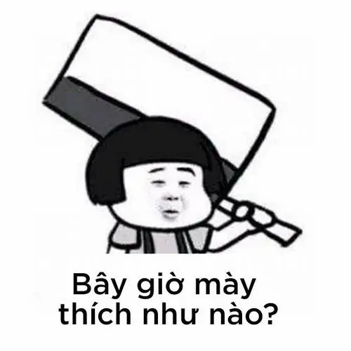 31 Nhân vật đen trắng đội mũ kèm câu bây giờ mày thích như nào, gợi cảnh hỏi xoáy đầy áp lực trong một pha đối đáp