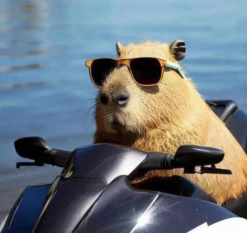 120 Ảnh Capybara Meme Chill Với Khuôn Mặt Lờ Đờ Và Dáng Vẻ Ung Dung