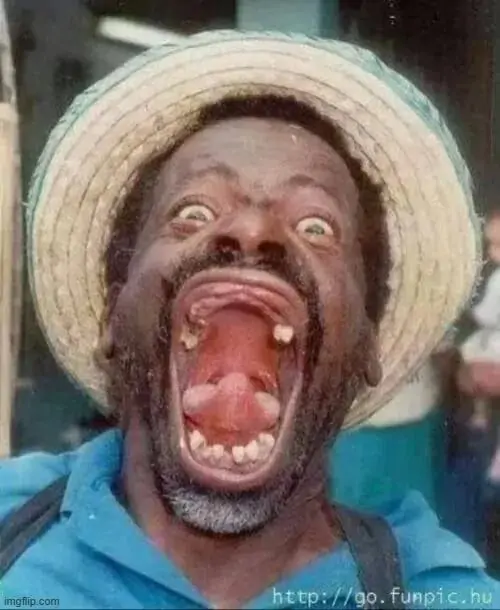 12 Meme cười đểu bắt khoảnh khắc người đội nón há miệng cực rộng, biểu cảm phóng đại đúng kiểu nghe chuyện quá khó tin