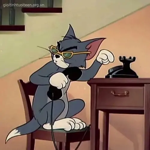 44 Reaction image dùng biểu cảm Tom nhăn mặt sau cú va chạm, thân hình biến dạng giúp người xem hiểu ngay cảm giác xui xẻo bất ngờ