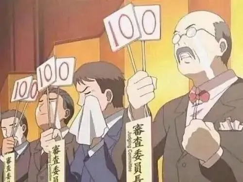 17 Dàn nhân vật anime mặc đồng phục đứng cổ vũ, nhiều bảng 100 giơ cao làm cảnh khen điểm tuyệt đối nhìn rộn ràng